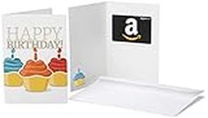 Amazon.co.uk Gift Card in a Greeting Card (Birthday Cupcake Greeting Card)