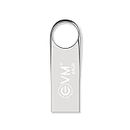EVM EnVault 64GB Metal USB 2.0 Flash Drive - Fast Data Transfer and Reliable Storage Solution - High Performance with up to 25MB/s Read - Durable Metallic Black Casing - (EVMPDV/64GB)