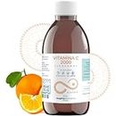 Mighty Elements Vitamina C liposomal 2000mg dosis alta, hasta 63x de absorción, fabricado en alemania, naranja 250ml Botella de cristal