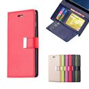 For Samsung Galaxy S9 S8 Plus S7 edge Wallet Leather Case Flip Card Soft Cover