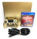PS4 Sony PlayStation 4 Slim Limited Edition 1TB Gaming Console - Gold Bundle