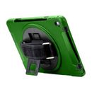 CTA Digital Protective Case with Grip and Kickstand for 10.2 and 10.5" iPads (Green) PAD-PCGK10G