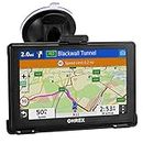 OHREX Car Sat Nav, 5 inch with 2024 UK Europe Maps (Free Lifetime Updates), GPS Navigation for Car Truck Lorry HGV LGV Motorhome, Post code POI, Speed Cam Alerts, Lane Guidance Assist