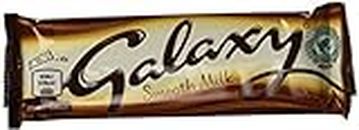 Galaxy, Smooth Milk Chocolate Bar Single 42g Bar (Pack of 24)