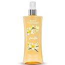 Body Fantasies Fragrance Body Mist & Spray Vanilla Featuring Scents of Jasmine, Fresh Apples and White Musks | Fine Fragrance Mist with Instant Freshness, 236ml