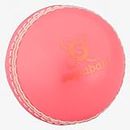 Readers Supaball Ballon de Cricket Unisexe Rose Senior