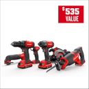 "Craftsman 6-Tool Combo Kit, 20V Max Pwr, Soft Case, 2 Li-ion Batteries, Charger