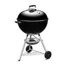Weber 57CM ORlG Kettle W/Therm BLK Asia Charcoal Grill (Black)