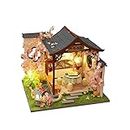 DIY Miniature Doll House Kit Chinese Art Country House Models 3D Wooden Tools DIY Creative Craft Gift Idea (Go Room)