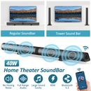 Detachable Bluetooth 5.3 Soundbar Speakers Surround Sound System for TV AUX USB