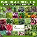VEGETABLE GARDEN SEEDS  "CHOOSE YOUR GARDEN 250+ VARIETY" Grow Vegetable seeds