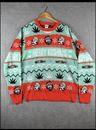 Cheech And Chong "Merry Kushmas" Cannibas Weed 420 Ugly Sweater Christmas Pot L