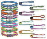 Pro Reflective Adjustable Dog Collar & Leashes, (Each Sold Separately)