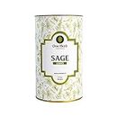 One Herb - Sage Tea 100g, Helps Ease Menopause Symptoms, Improves Blood Sugar, Promotes Oral Health, Caffeine Free, Herbal Tea