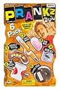 JA-RU Pranks Kit for Kids Gags Toys (1 Set) 6 Different Cool Stuff Scary Prop Set. Prankz Gaging Fun Pranking April Fools Bag Gifts Party Favor Stocker 6416-1p