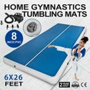 26X6Ft  Air Floor Home Gymnastics Tumbling Mat Inflatable Training GYM jump