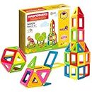 Magformers My First 30-piece Magnetic Construction Set In Bright Solid Colours. Helps With Maths Learning And Makes Fun 3D Models, Multicolor