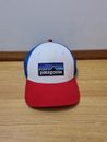 Patagonia Men's Trucker Hat Mesh Adjustable Cap Snapback VGC Free Postage