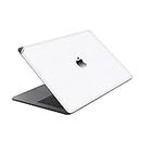 GADGETS WRAP Premium Vinyl Laptop Decal Top Only Compatible with Apple MacBook 13 inch Air 2017 - White Matte
