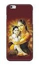 PRINTFIDAA Lord Krishna with Mother Yashoda Back Cover for Girls Apple iPhone 6 (4.7") / iPhone 6S (4.7") Back Cover -(BT) IBS1009