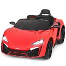 12V 2.4G RC Electric Vehicle with Lights-Red - Color: Red