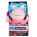 SLEEPOVER PEPPA SOFT TOY BEDTIME LULLABY TOY WITH LIGHTS AND SOUNDS PRESCHOOL GIFT AGE 3, 4, 5