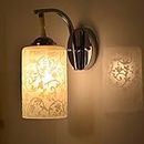 Mahganya Industries Designer Home Decorative Modern Wall lamp for Living Room, Bedside, Bedroom, Decorative Light for Indoor Application Without Bulb (Pine Wood, Beige) Wall Light 0104