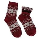 MYADDICTION Wool Blend Cozy Crew Socks Causal Winter Christmas Ankle Socks Red Clothing Shoes & Accessories | Womens Clothing | Hosiery & Socks | Socks