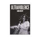 EaUso Lana Del Rey Ultraviolence Vintage Poster Poster Decorative Painting Canvas Wall Posters And Art Picture Print Modern Family Bedroom Decor Posters 12x18inch(30x45cm)