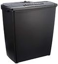 Amazon Basics 7-8 Sheet Strip Cut Paper, Credit Card, CD & DVD Shredder with Bin for Business & Home Office Use with Paper Reverse Function, Black