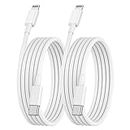 USB C to Lightning Cable 6FT, 2Pack iPhone Charger Cable 6ft for Apple USB C Charger Fast Charge Compatible with iPhone 13/13 Pro/13 Mini, iPhone 12/12 Pro/12 Pro Max, iPhone 11, MacBook, iPad (6ft)