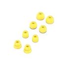 8 Pieces Replaceable Earplugs Silicone Eartips Earbuds Buds Set Compatible with Beats by Dr dre Powerbeats Pro Wireless Stereo Headphones (Yellow/8pairs)