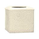 HiEnd Accents Bessie Ceramic Floral Pattern Western Style Tissue Box Cover Ceramic in Brown | 6 H x 5.7 W x 5.5 D in | Wayfair TB4001-OS-CR