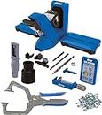 Kreg KPHJ720PRO-21 - Kreg Pocket-Hole Jig 720PRO with 3" Automaxx Clamp & Screws - Easy Clamping & Adjusting - For Materials 1/2" to 1 1/2" Thick