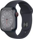 Apple Watch Series 8 41 mm Midnight aluminio correa deportiva Midnight Cellular - distribuidor DE