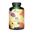 EAA Vegavero® | 100% NATUREL & Sans additifs | 8 Acides Aminés Essentiels (dont BCAA) + Histidine | 1000 mg par comprimé | Récupération + Développement Musculaire | 300 Comprimés | VEGAN