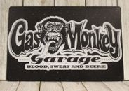 Gas Monkey Garage Tin Sign Metal Poster Vintage Style Man Cave Mechanic