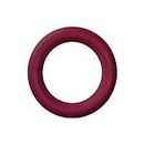 CABRIO Rubber plain Tennikoit Ring maroon color Outdoor Throw and Catch practice Game Toy(pack of 1)