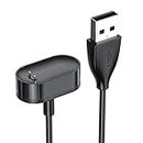 Ancable Câble de chargeur pour Fitbit Inspire HR/Inspire/Ace 2 (Pas pour Inspire 2) 2 Pack, 1M Adaptateur de câble de charge USB Station de charge Support de charge pour Inspire