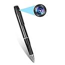 TECHNOVIEW Spy 1080P Full Hd Pen Camera Hidden 100 Minutes Pen Battery Life Pocket Security Indoor Outdoor Body Camera with Video Audio Recording Secret Pen Recorder with Free OTG Cable