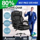 ALFORDSON Office Chair Gaming Executive Computer Racer PU Leather Seat Recliner