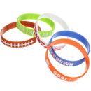  30 Pcs Wear-resistant Sports Wristband Bracelet for Fans Portable