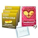 3 x Ultra Gold & 3 x Pink Passion Sex Tablets for Men & Women Bundle - 100% Herbal Sex Enhancers for Couples! Libido, Endurance & Sex Drive Support for Women & Men! Maca, Ginseng & More
