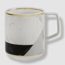 $55 VISTA ALEGRE Carrara Coffee Tea Cup Porcelain Mug 13 oz