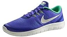 Nike Boys Free RN (GS) Paramount Blue Running Shoes-3.5 UK (833989-404)
