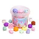 KINGYAO Squishies Squishy Toy 24pcs Party Favors for Kids Mochi Squishy Toy m...