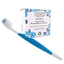 FDC Flexible Denture Cleaner & Silicone Brush ~ Valplast & other Dental Appliances (Blue) by Dental Aesthetics UK