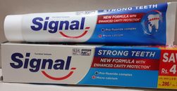 Signal Toothpaste, Herbal / Charcoal / Triple Protection. 120g/160g/200g