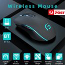 Wireless Bluetooth Mouse Rechargeable Dual Mode Silent Ergonomic for PC Laptop