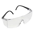 STARLABS 3m SAFETY GOOGLES Protective Eyewear Safety Goggles Eye Protection Safety Spectacles Work Glasses with Clear Lenses Security Glasses Anti-Scratch/Anti Dust/Wind (pack of 2)